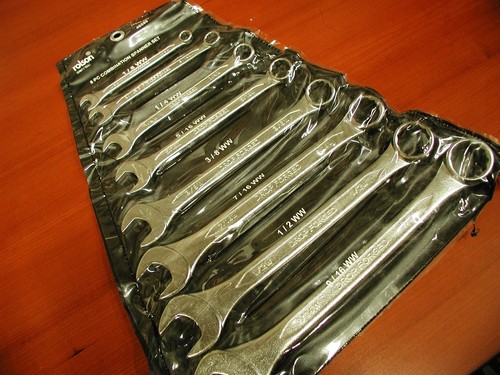 Piece whitworth wrench set - whitworth,