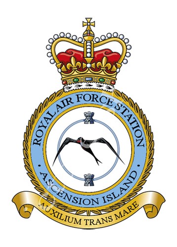 Raf station badge metal - a,