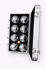 Boules Set In Pristine Metal