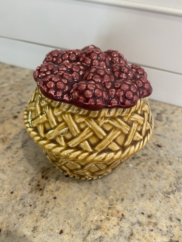 Sylvac raspberry jam pot - sylvac, 4865