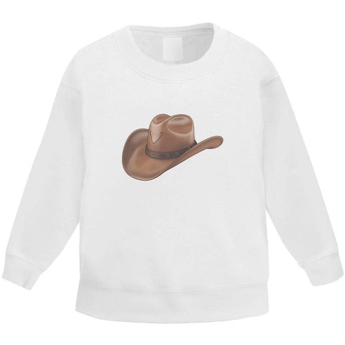 Leather cowboy hat kids - 'leather,