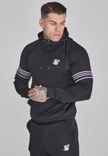 SikSilk Men's Black Quarter