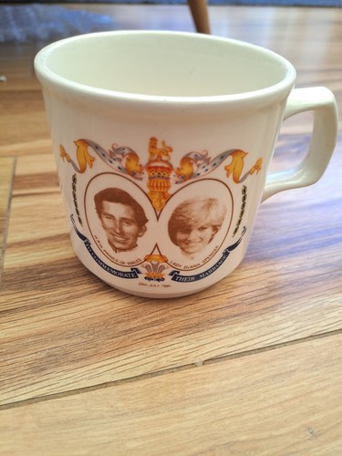 Charles and diana wedding mug - wedding,