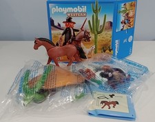 Playmobil Western 5251 Sheriff With Horse 100% complete unopened bags