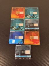SONY colour mix mini discs x7
