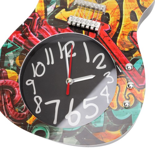 Guitar wall clock simulation - guitar,