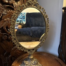 Antique gilt brass Rococo