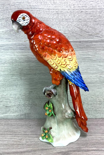 Large 23cm vibrant sitzendorf - 23cm,