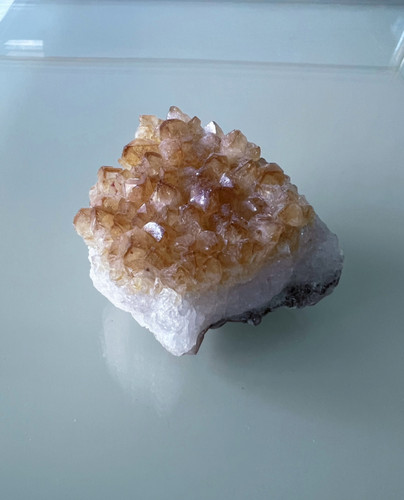 Natural citrine crystal quartz - crystal,