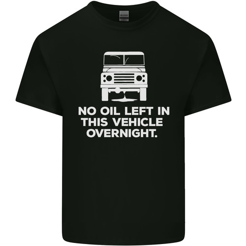 Oil left vehicle overnight - no,