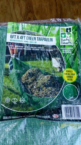 6ft 4ft green plastic - x,