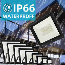Outdoor LED Floodlight 10W-500W Garden Outside Flood Security Light Indoor Lamps
