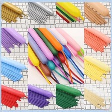 100 X Long Plain Balloons