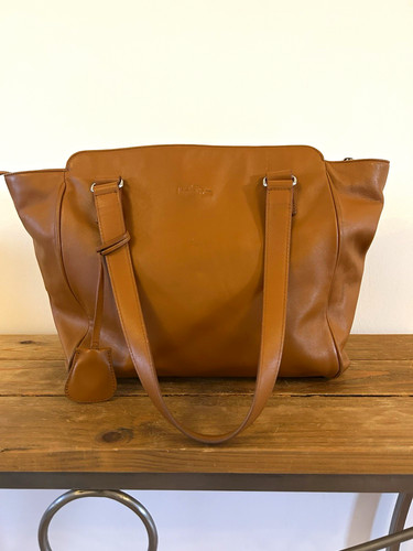 Kipling tan leather large - kipling,