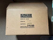Vintage Altec Lansing ACS495 Desktop Speakers with Powered Subwoofer Retro