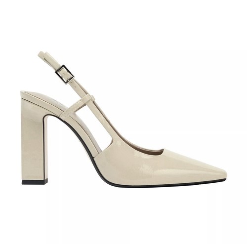 Zara white slingback heels - zara,