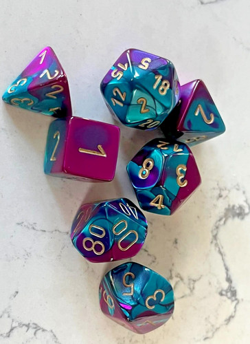 Chessex gemini polyhedral 7 - chessex,