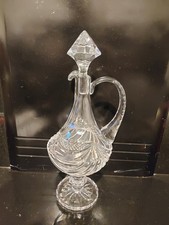 STUNNING CRYSTAL DECANTER POSSIBLY FRENCH CRYSTAL