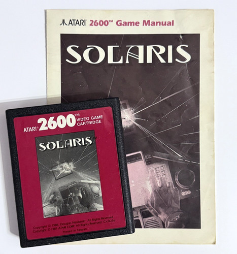 Solaris atari 2600 7800 - 2600, 7800*