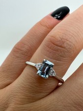 Platinum Trilogy Emerald Cut