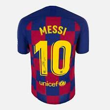 Lionel Messi Signed Barcelona