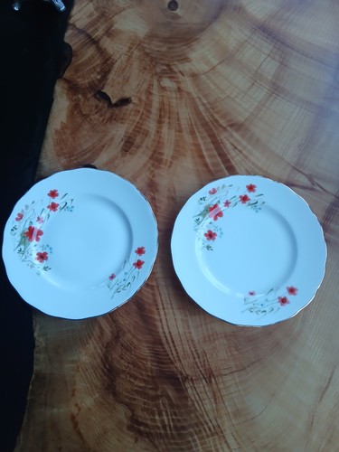 Pair vintage colclough - pair,