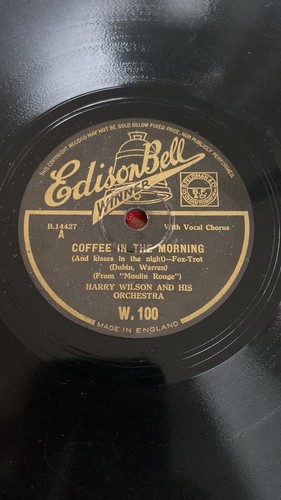 Rare 78rpm record harry - 78rpm, e-,