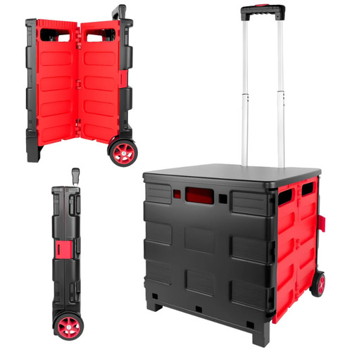Heavy duty folding trolley box - heavy,