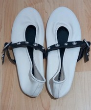 Zara Ballet Flats Ivory Size