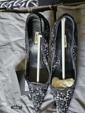Ladies Miu Miu Black Shoes UK 4/37.