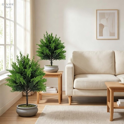 2pcs artificial pine trees - artificial,