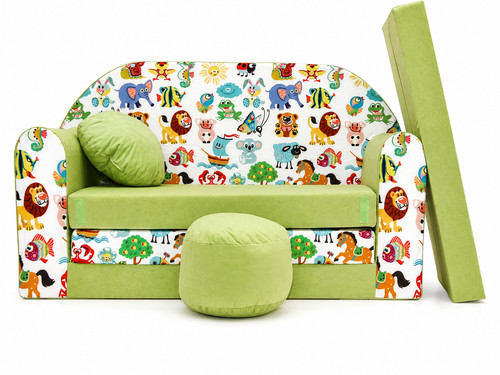 Animal kids sofa - bed, 3