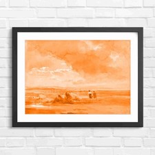 Seaside Couple Walking On