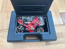 Knex Box and contents (inc motorbike)