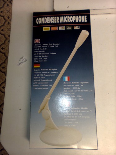 Condenser microphone desktop - condenser,