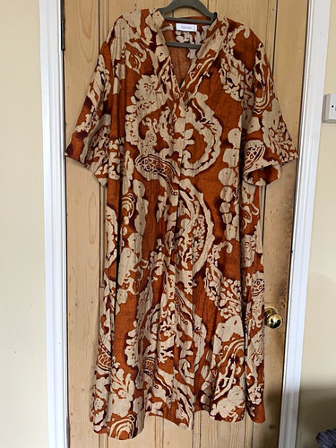Couchel brown beige floral - couchel,