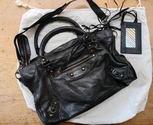 Balenciaga city bag black - balenciaga,