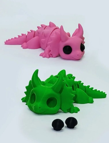 Printed articulated baby - 3d,