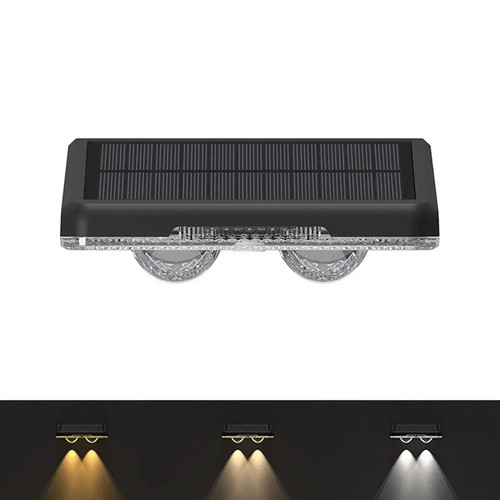 Solar fence lights outdoor - solar,