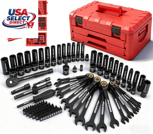 132 piece mechanics tool - mechanics,