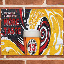 HOP HOUSE 13 Metal Signs Man