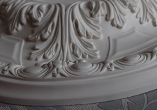 Plaster Ceiling Rose Acanthus