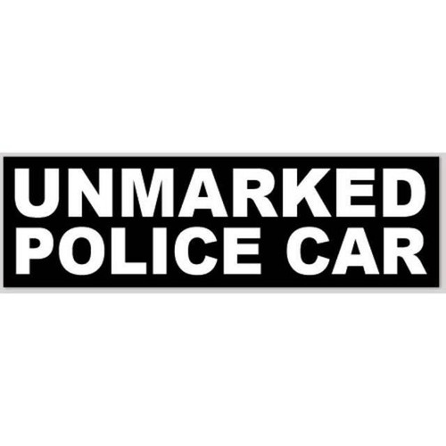 Unmarked police car 3x10 - police,