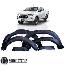 Isuzu D-Max 2021-2024 Wide Arch Kit (Fender Flares) Body Kit Matt Black 