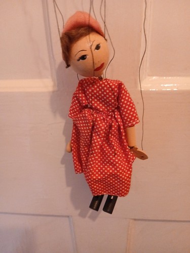 Vintage 1950 picot puppet - 1950's,