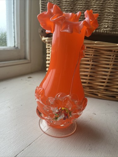 Vintage murano style orange - murano,