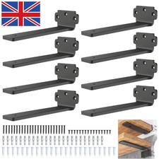 8 Pack Floating Shelf Brackets