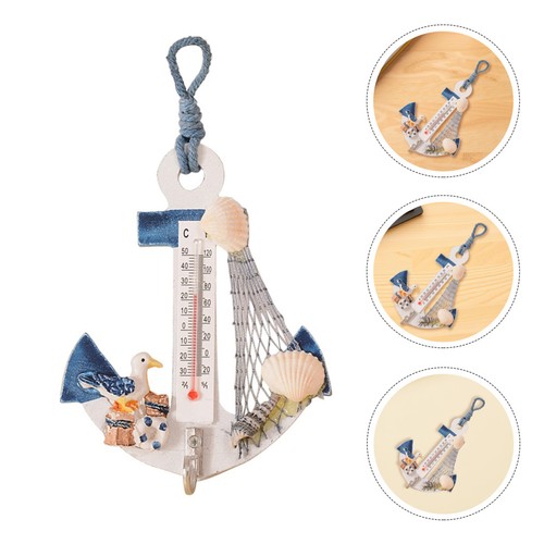 2pcs wooden nautical decor - wooden,