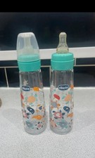 Chicco Glass Baby Bottles  2 X 250ml