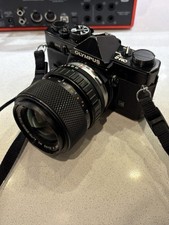 Olympus OM-2 Spot/Program SLR Film Camera with Zuiko 35-70mm F/4 Lens Vintage 